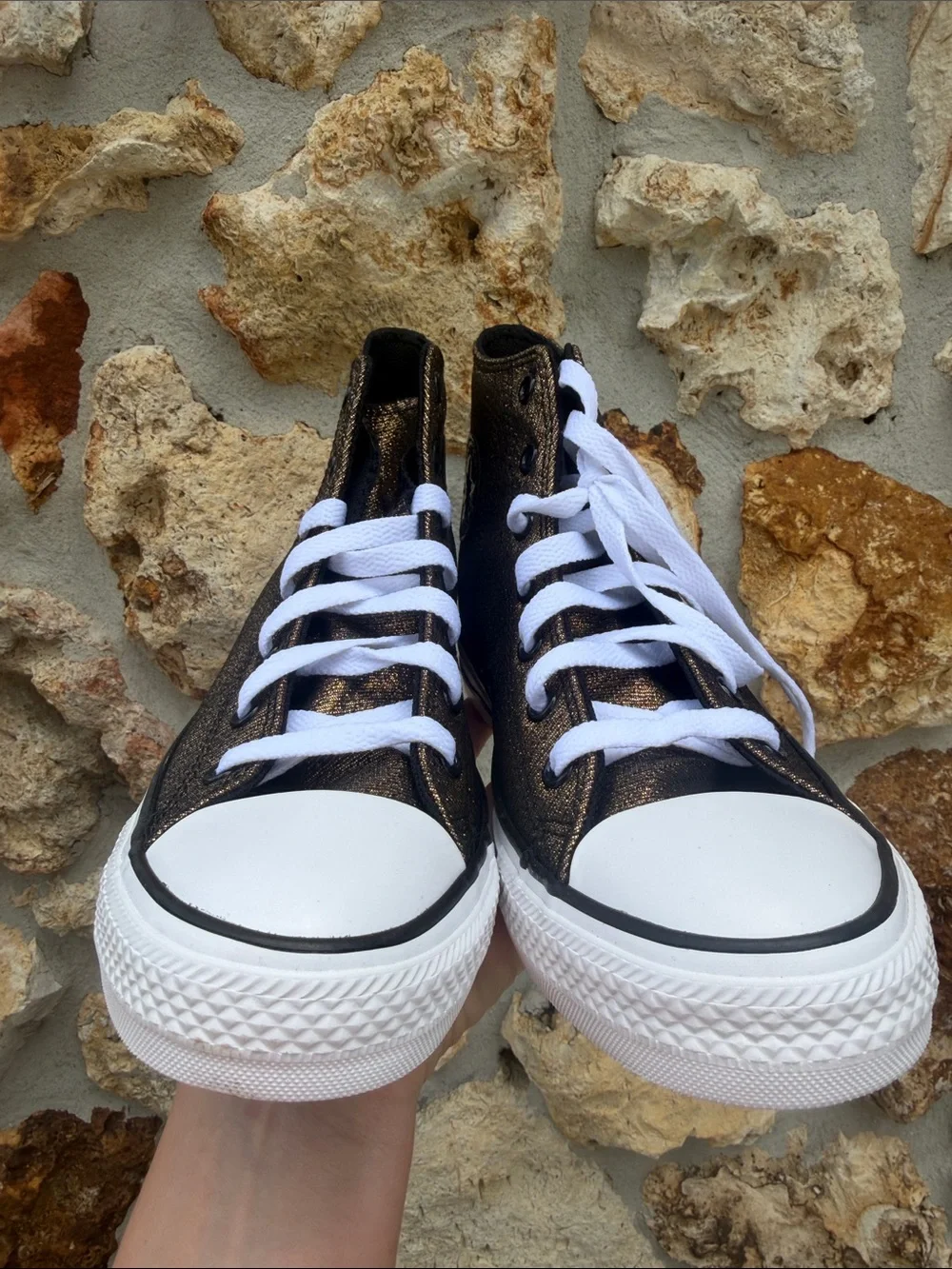 Chuck Taylor All Star Sparkle big kids 6 women’s 8